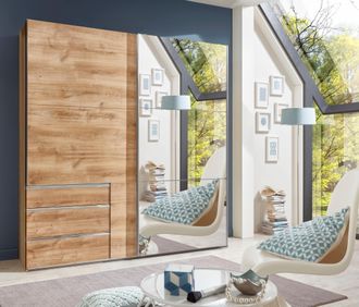 Wimex Schwebetürenschrank »Level by fresh to go« jeweils mit einer Spiegeltür