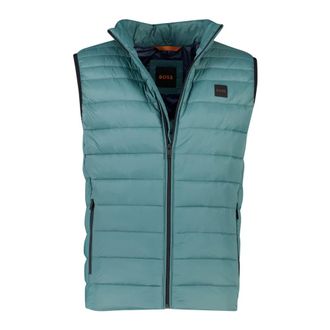 HUGO BOSS Heren, Jassen, Groen, Maat: M Polyamide