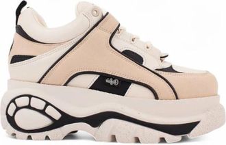 Buffalo Vegan Nappa/Nubuck Lage Sneaker - Dames - Sneakers - Beige - 41 EU - Schoenen
