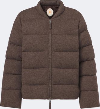 Jardin Des Orangers Cashmere down jacket