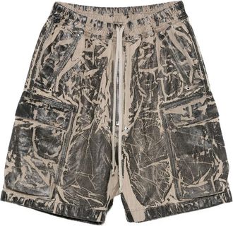 Rick Owens Washed Cargo Shorts