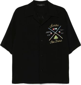 Amiri Camicia bowling Pool Cue - Nero