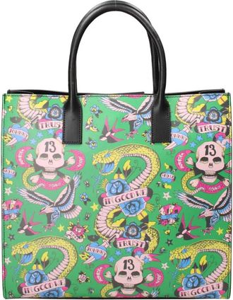 John Richmond Jr-W-1031 Tote Bag - Dames - Tassen - Veelkleurig - Maat: ONE Size Katoen