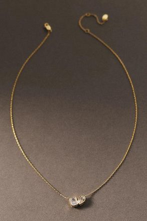 Shashi Toi et Moi Bezel Necklace
