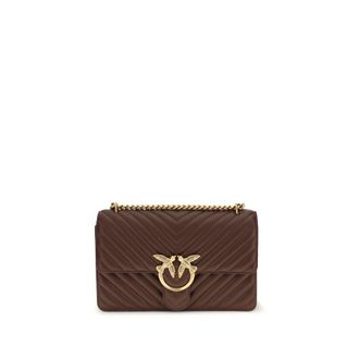 Pinko Calf Leather Bos Taurus Shoulder Womens Bag