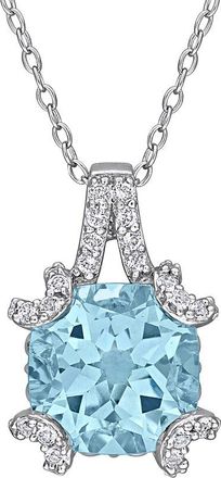 Rina Limor Silver 6.03 Ct. Tw. Topaz Pendant