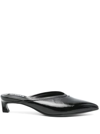 Alohas 45mm Tessa mules - women - Rubber/Calf Leather/Calf Leather - 38 - Black