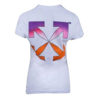 Off-white (WMNS) Off-White SS21 Gradient Arrow Logo Short Sleeve Version White OWAA040R21JER0010184