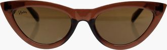 Reality Eyewear Kiss Kiss Sunglasses in Mocca at Nordstrom
