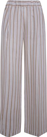 Semicouture Johnny Elastic Linen Trousers