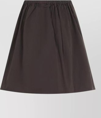 Miu Miu cotton a-line skirt