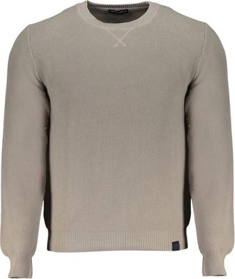 North Sails Cotton Sweater - Heren - Ronde hals truien - Grijs - 2XL - Katoen - Truien & Vesten