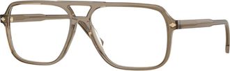 Vogue Eyewear Vo 5709 Optical Frame - Heren - Brillen - Bruin - 57 MM - Accessoires