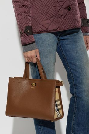 Burberry Bag Cotswolds Small, Womens, Brown