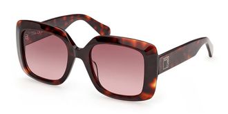 Max & Co. MO0153 52F Womens Sunglasses Tortoiseshell Size 52
