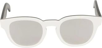 Kàdor Occhiali tondi Kosmo Star con dettaglio a stella - Bianco