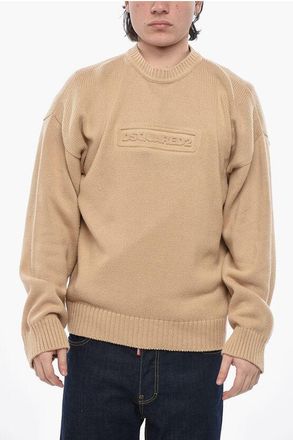 Dsquared2 Lightweight Cotton Crewneck With Raised Logo size Xl