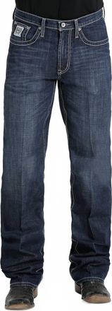 Cinch Mens Mid Rise Jeans In Blue
