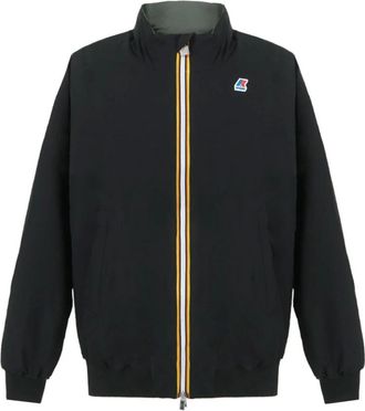 K-Way Heren, Jassen, Zwart, Maat: XL Nylon