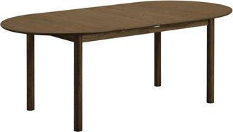 Moloo Mesa de comedor de 200 a 300 cm marr&oacute;n oscuro