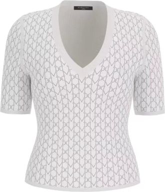 Marciano Truien & Vesten, Dames, Wit, S, Aria 3-4 Mouw Top