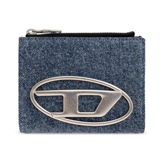 Diesel Wallets & Cardholders, female, Blue, Size: ONE SIZE 1DR Bi-Fold Zip II