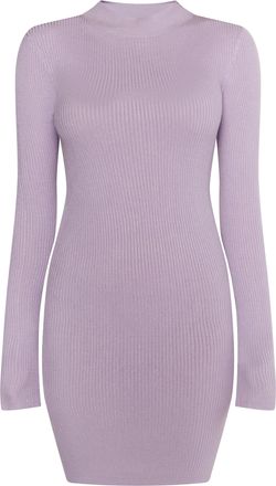 Mymo Mini-gebreide jurk Dames violet