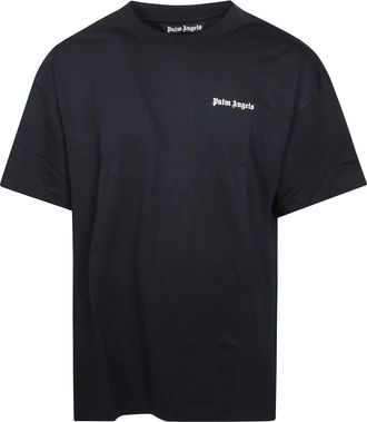 Palm Angels Short-Sleeve Iconic Logo T-Shirt
