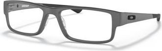 Oakley 53mm Rectangle optical glasses in Grey at Nordstrom