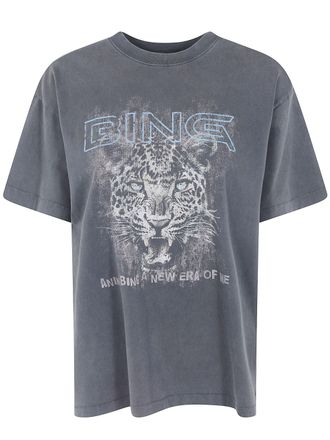 Anine Bing T-Shirt Tiger Design Cade