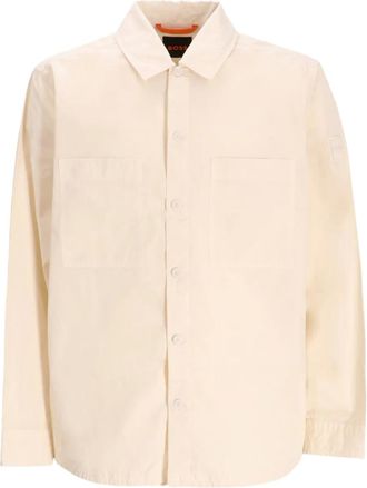 BOSS Camicia con taschino - Toni neutri