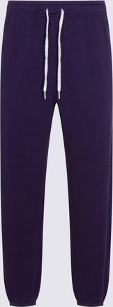 Polo Ralph Lauren Purple Cotton Pants
