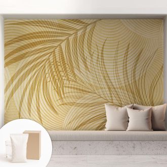 Tulup Carta Da Parati - Fotomurale In Vlies - Per Decorazione Pareti - Per La Cucina Camera Da Letto Per La Soggiorno Eleganza Tropicale 208x146 Cm