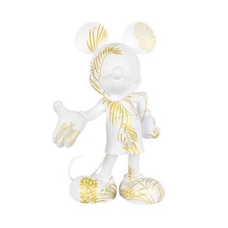 Leblon Delienne Mickey Mouse Star Style Figurine in White /Gold at Nordstrom