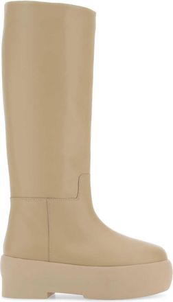Gia Borghini Sand Leather Gia 16 Boots