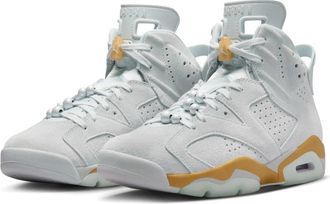 Nike Jordan Womens Air Jordan 6 Retro DQ4914-074 Sneakers White Lifestyle Shoes DWA3437