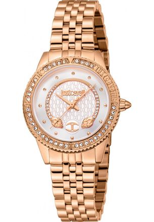 Just Cavalli Womens JC1L275M0065 Ladies Animalier Watch - Rose Gold - One Size
