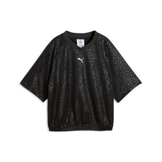Puma T-shirt met luipaardprint