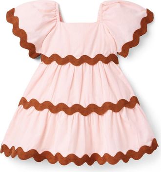 Janie and Jack The Ric Rac Dress in Pink at Nordstrom, Size 18-24M