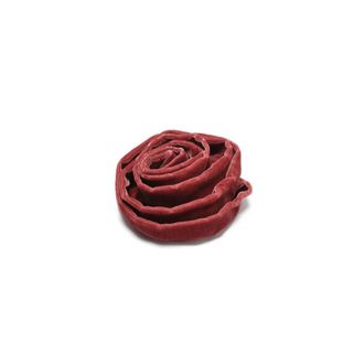 Maliparmi Maliparmi - Fluweelstrik Broche - Dames - Accessoires - Rood - Maat: ONE Size Zijde