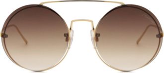 Ana Hickmann HI3090 04C Womens Sunglasses Gold Size 54