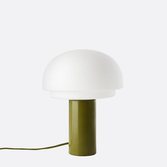 La Redoute Interieurs Lamp van opaalglas en ijzer H27,5 Agathilda