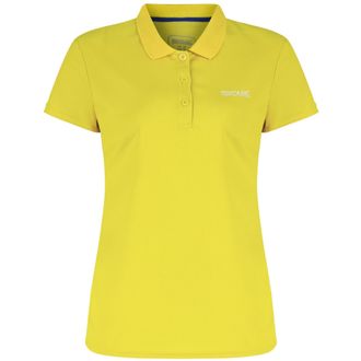 Regatta Great Outdoors Womens/Ladies Maverik III Short Sleeve Polo Shirt (18) (Limetta)