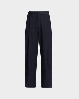 Giorgio Armani Men & apos;s Virgin Wool Pants