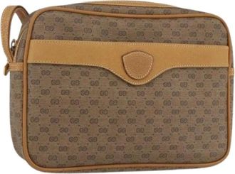 Gucci Pre-owned Cross Body Bags, female, Beige, Size: ONE SIZE Pre-owned Plastic Cross Body Bag