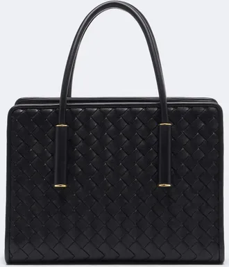 Bottega Veneta Barbara Small leather top-handle bag