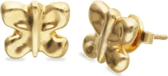 UNOde50 Butterfly Earrings in Gold-Tone at Nordstrom