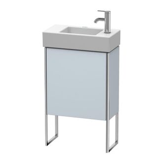Duravit Duravit Xsquare Vanity Unit Vertical 48.4x24.0 Cm, 1 Puerta, Colgado A La Derecha, 1 Estante De Vidrio, Para El Lavabo Vero Air 072450, Color (frente/