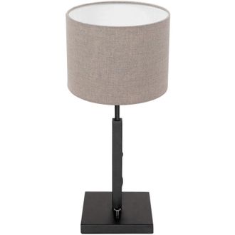 Steinhauer L&aacute;mpara De Mesa - Stang - Negro - Lino Metal - &Oslash; - Steinhauer