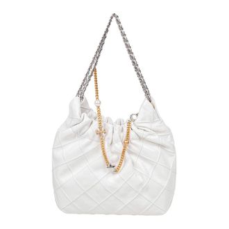 Tory Burch Dames, Tassen, Wit, Maat: ONE Size Leer